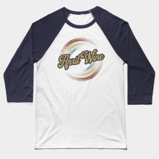 April Wine Circular Fade Baseball T-Shirt